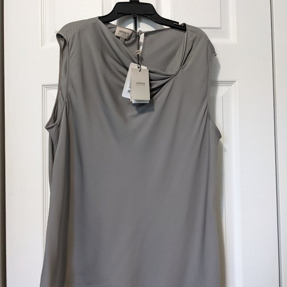 Armani Collezioni  Silk Sleeveless Blouse - Picture 5 of 10